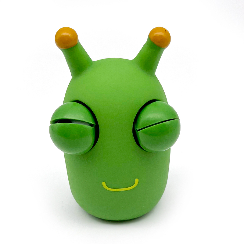 Grass Worm Pinch Toy 5D Eye Popping Squeeze Toys