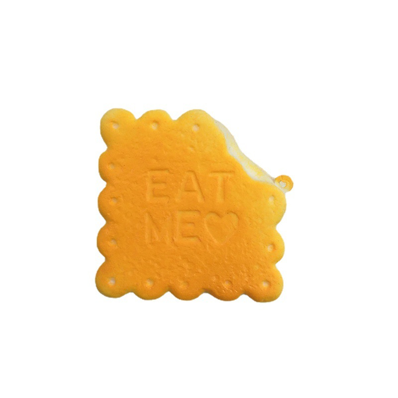 Simulation Biscuit Soft Cookies Stress Relief Squeeze Toy Slow Rising for Gifts