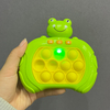 Frog Quick Speed Push Puzzle Game Console Toys Light Up Pop