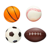 Sports Balls Slow Rising Squishy Basketball Football Soccer Baseball Squeezable Toy