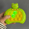 Frog Quick Speed Push Puzzle Game Console Toys Light Up Pop