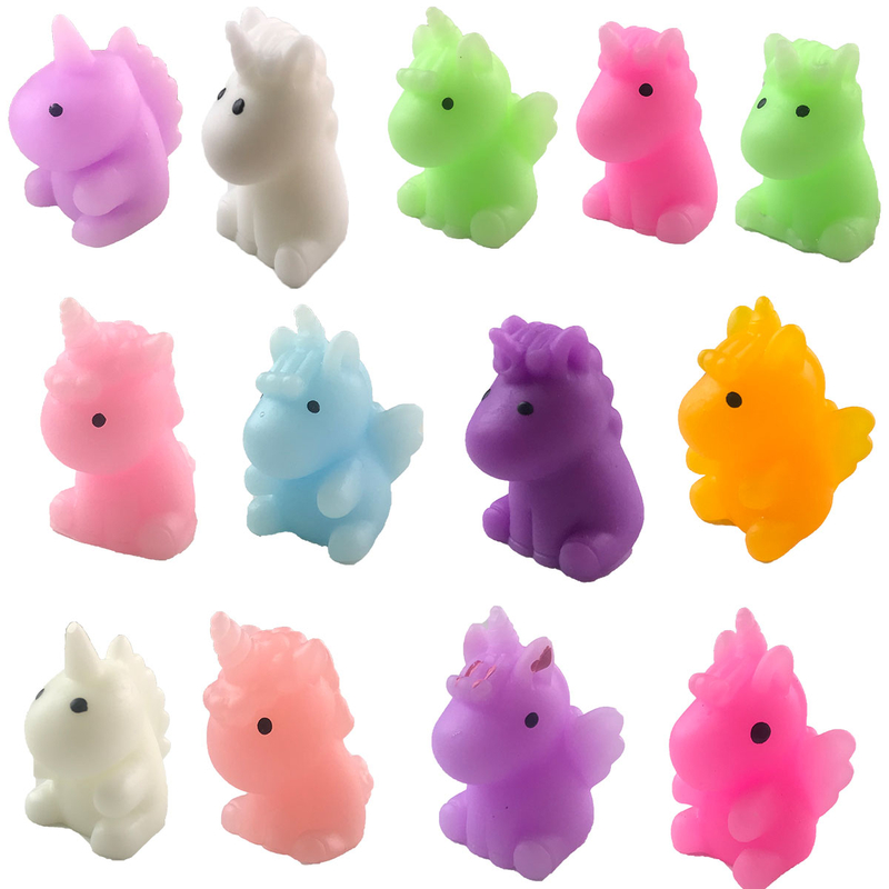 Dinosaur Mochi Squishy Toys Soft Fidget Stress Squeeze Toy