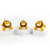 Lion Silicone Infant Hand Teether Pacifiers Clip for Baby