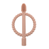Silicone Infant Toothbrush Baby Teething Toys with Easy-Hold Handle