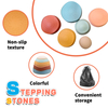 Balance Stepping Stones for Kids 6PCS Non-Slip Toddler Sensory Stepping Stones