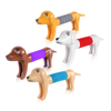 Dog Pop Tubes Retractable Sensory Fidget Toys for Kids