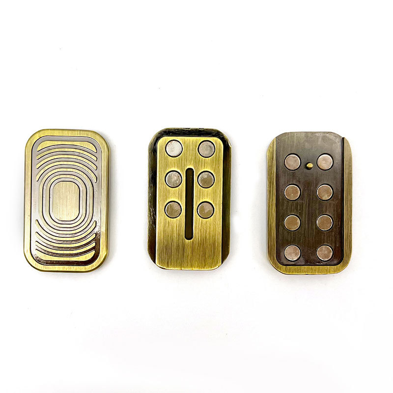 Fidgets Slider Toy Decompression Metal Poker Manually Rotate