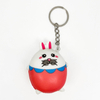 Soft PU Animal Slow Rebound Key Chain Toy