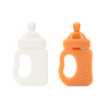 Baby Teethers Bottle Silicone Teething Infant Chew Toys