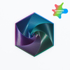 Fractal Fidget Hexagon 3D Printed Infinity Cube Sensory Toys