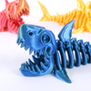 3D Printed Cranial Shark Toy Fun Shark Skeleton Design Decoration
