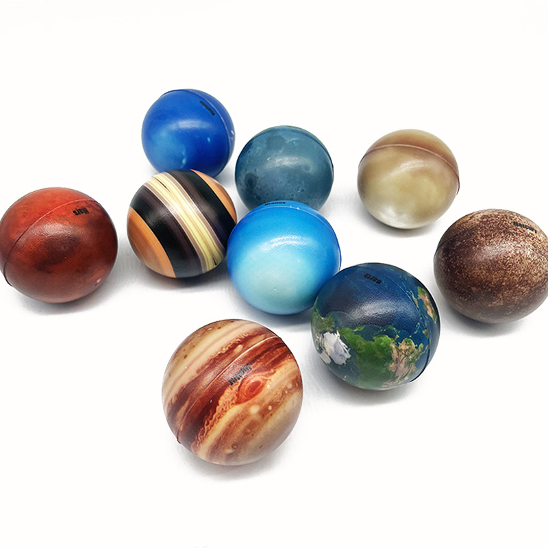 Solar System Stress Ball PU Anti Stress Planets Balls Toy