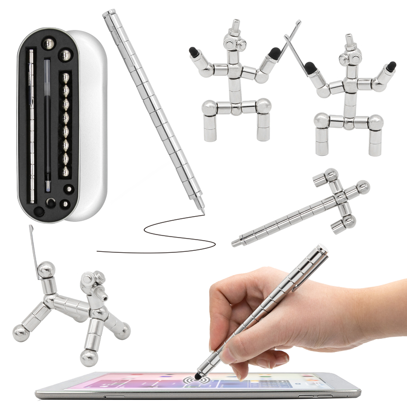 Fidget Pen Decompression Magnetic Metal Pen Desk Toys