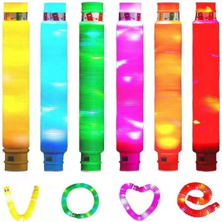 Pop Tubes Expandable Stretchy Pipe Sensory Toys