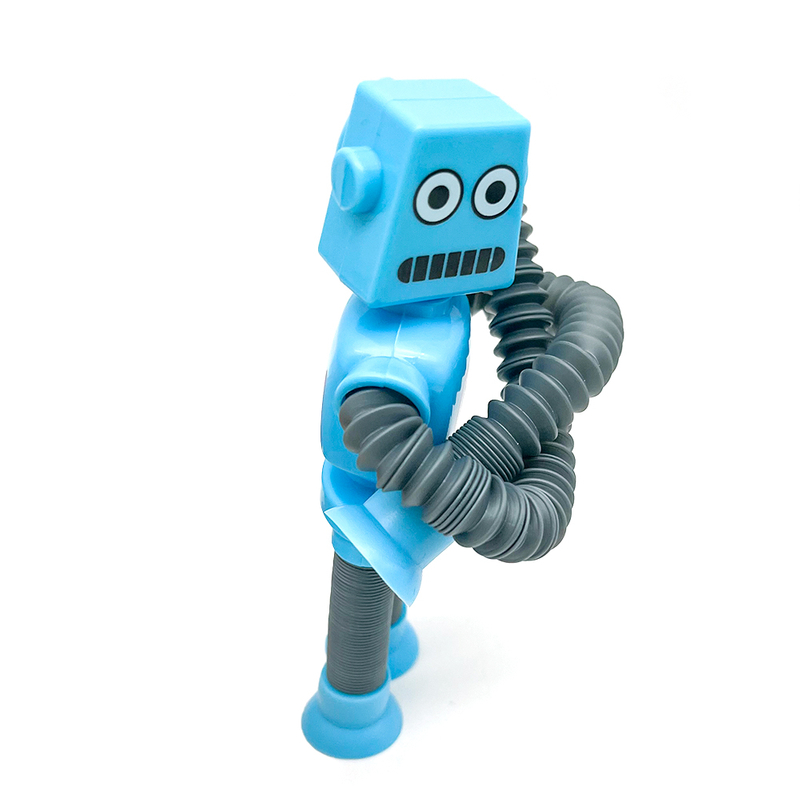 Bendable Robot Fidget Pop Tubes Sensory Toys for Girls Boys