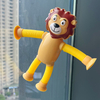 Cute Suction Cup Telescopic Pop Tubes Toy for Kids