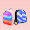 Pop School Backpack Large Capacity Lightweight Bookbag for Kids