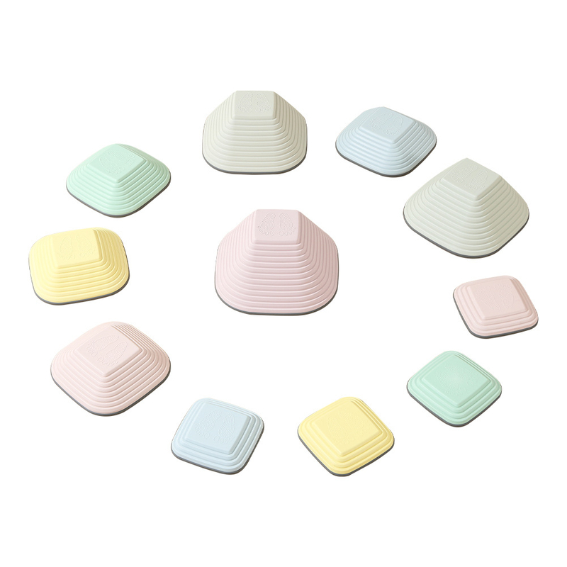 Stepping Stones for Kids Durable Macaron Coordination and Balance Game Toys