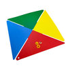 Windmills for garden 4 Leaves Pinwheels Wind Mills Spinners Windproof