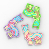 Sensory Activity Board Fidget Toys Silicone Calm Down Toy for Kid
