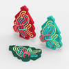 Christmas Tree Fidget Toys Sensory Activity Board Silicone Calm Down Toy