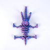 3D Printed Articulated Mammoth Statue Skeleton Halloween Toy for Home Decoration