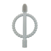 Silicone Infant Toothbrush Baby Teething Toys with Easy-Hold Handle
