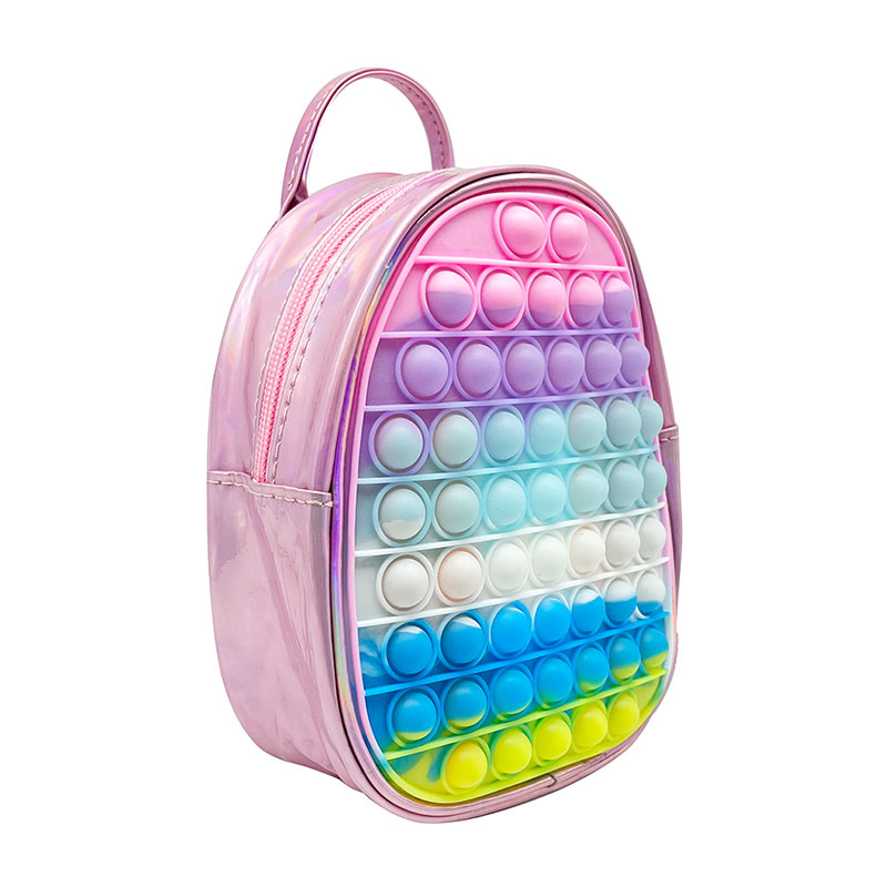 Colorful Pop Backpack Classic School Bookbag Preschool Students Kids