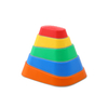 5PCS Stepping Stones for Kids Non-Slip Plastic Toddler Balance River Stones