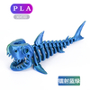 3D Printed Cranial Shark Toy Fun Shark Skeleton Design Decoration