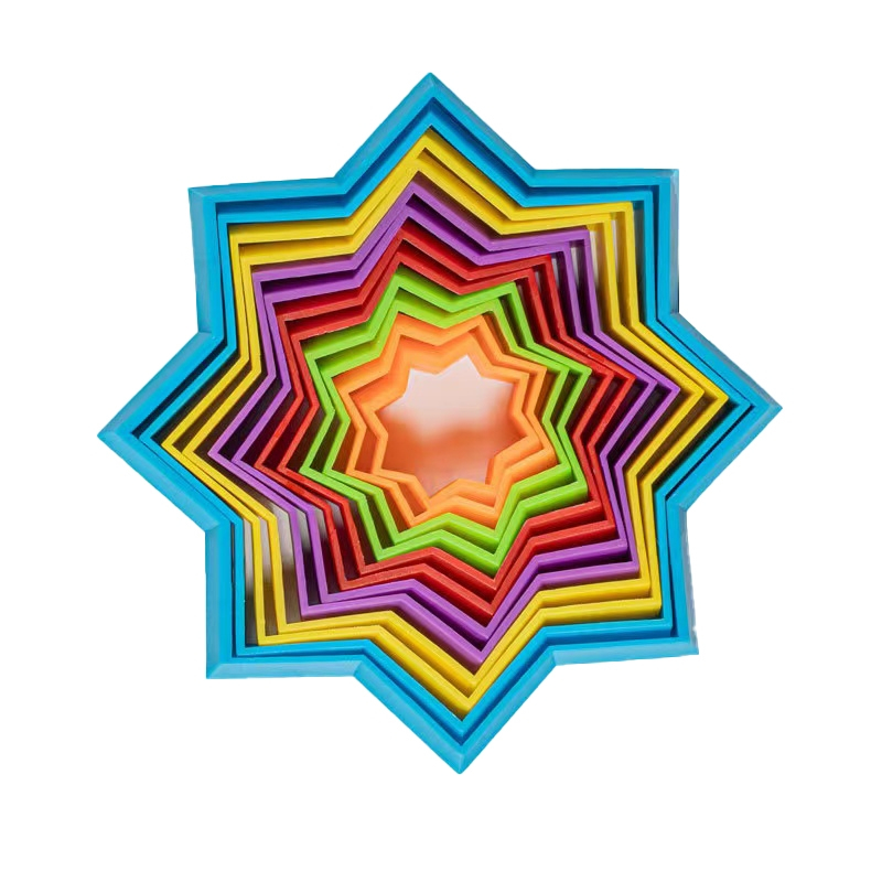 Magic Maze Telescoping 3D Star Shaped Fidget Toys
