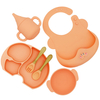 Silicone Baby Feeding Set Toddler Led Weaning Supplies