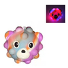 Light Up Pop Stress Fidget Toys 3D Silicone Sensory Ball