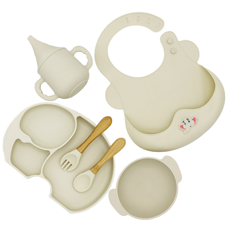 Silicone Baby Feeding Set Toddler Led Weaning Supplies