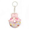 PU Donut Key Chains Slow Rising Toy Soft