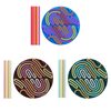Sensory Activity Board Toy Silicone Quiet Fidget Toys for Kids and Adults