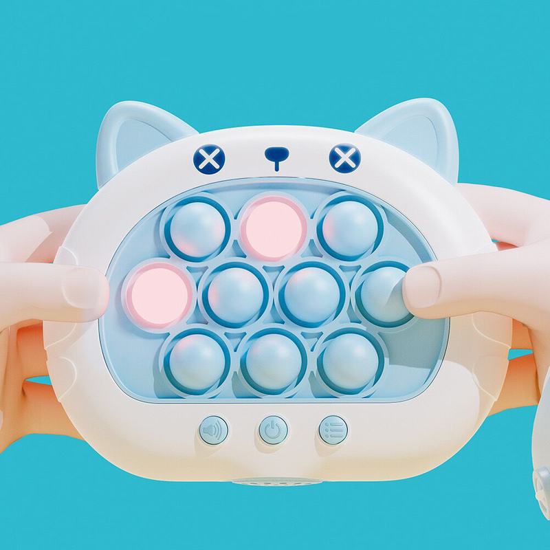 Quick Push Bubble Game Relieving Stress Pop Fidget Toys