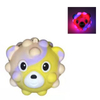 Light Up Pop Stress Fidget Toys 3D Silicone Sensory Ball