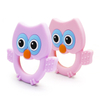 Soothing Baby Teething Relief Toys Silicone Owl Teethers for Infant