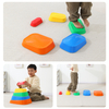 5PCS Stepping Stones for Kids Non-Slip Plastic Toddler Balance River Stones