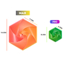 Fractal Fidget Hexagon 3D Printed Infinity Cube Sensory Toys