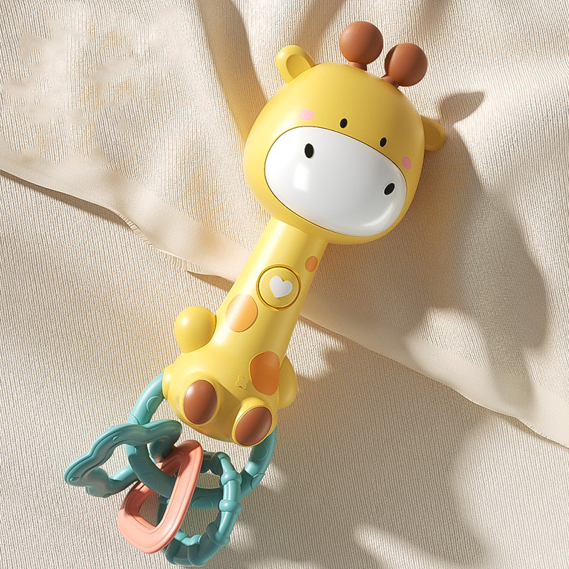 Silicone Giraffe Baby Teether Toy Safe Non-toxic