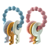 Baby Keys Teether Ring Silicone Teething for Infant Toys