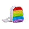 Large Pop Fidget Backpack Pop It School Bag Cute Kids