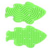 Fish Shaped Sensory Activity Board Toy for Kids Silicone Fidget Toy